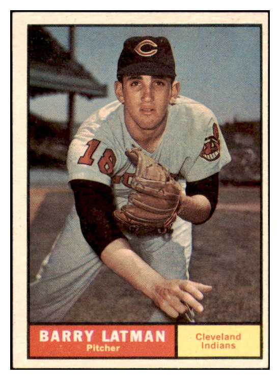 1961 Topps Baseball #560 Barry Latman Indians EX-MT 454714