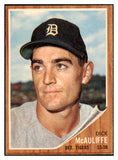 1962 Topps Baseball #527 Dick McAuliffe Tigers NR-MT 454857