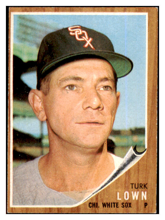 1962 Topps Baseball #528 Turk Lown White Sox EX 454859
