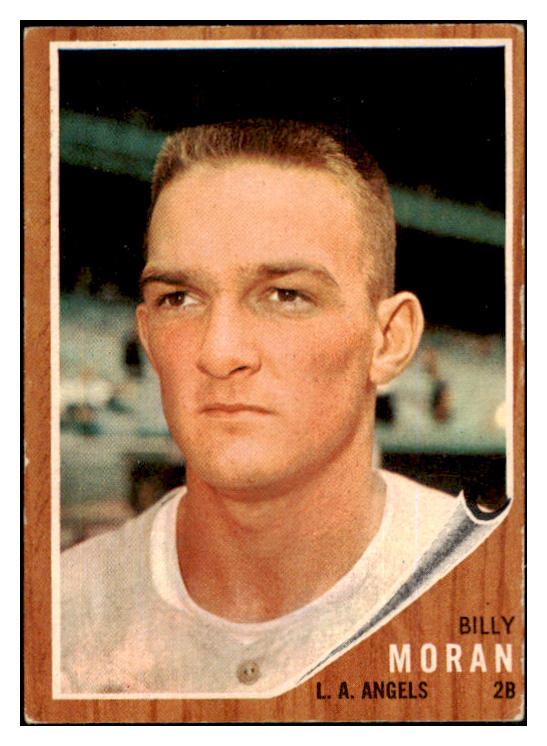 1962 Topps Baseball #539 Billy Moran Angels EX 454876