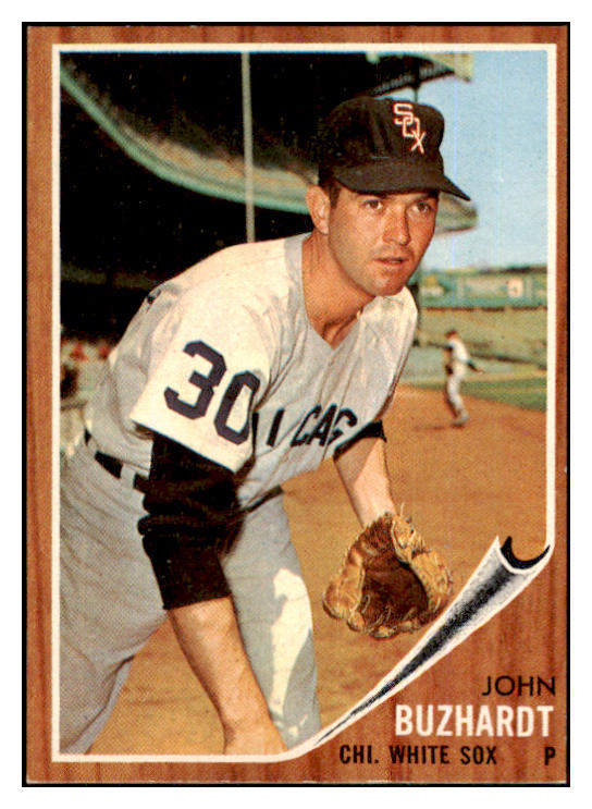 1962 Topps Baseball #555 John Buzhardt White Sox NR-MT 454895