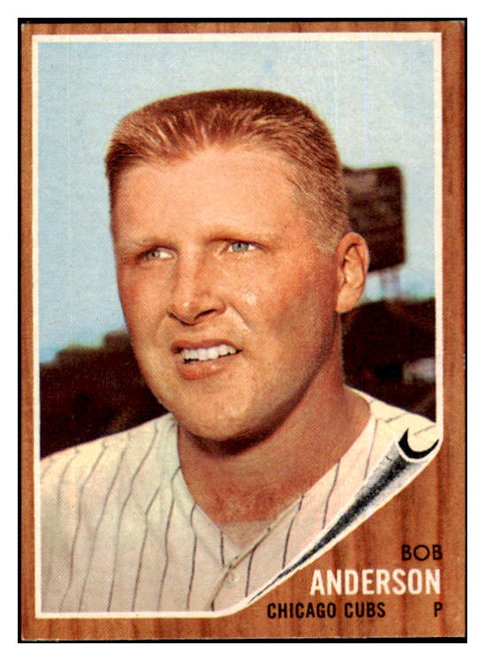 1962 Topps Baseball #557 Bob Anderson Cubs NR-MT 454897