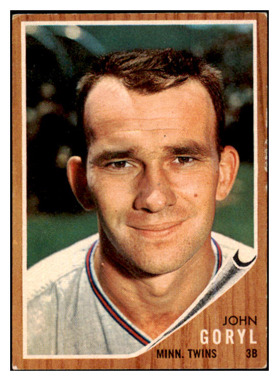 1962 Topps Baseball #558 John Boryl Twins VG-EX 454899