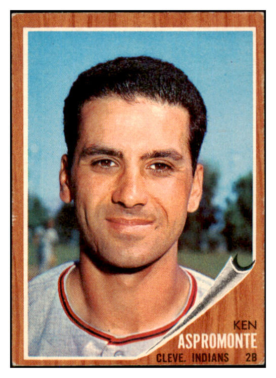 1962 Topps Baseball #563 Ken Aspromonte Indians EX 454910