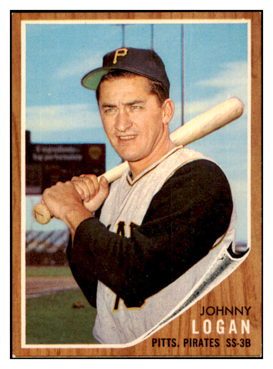1962 Topps Baseball #573 Johnny Logan Pirates NR-MT 454925