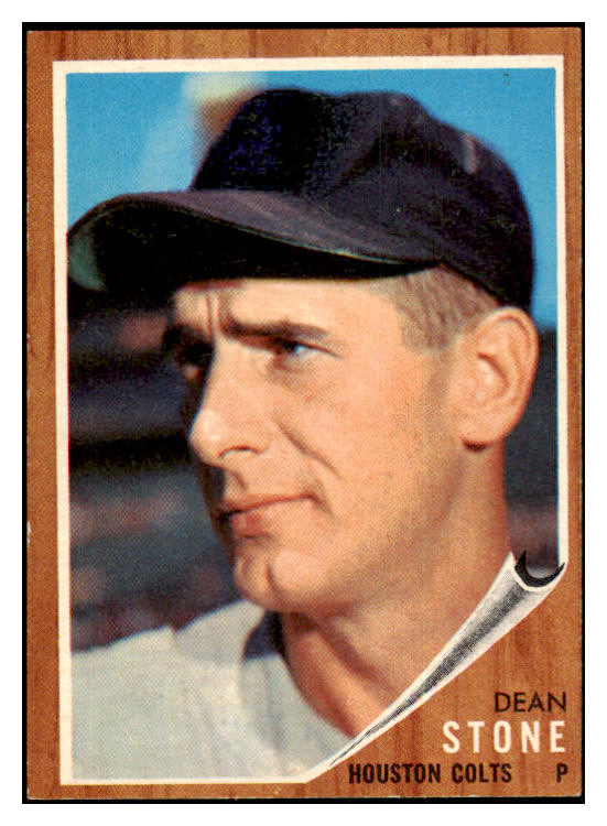 1962 Topps Baseball #574 Dean Stone Colt .45s EX-MT 454927
