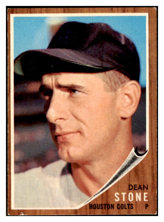 1962 Topps Baseball #574 Dean Stone Colt .45s EX-MT 454928