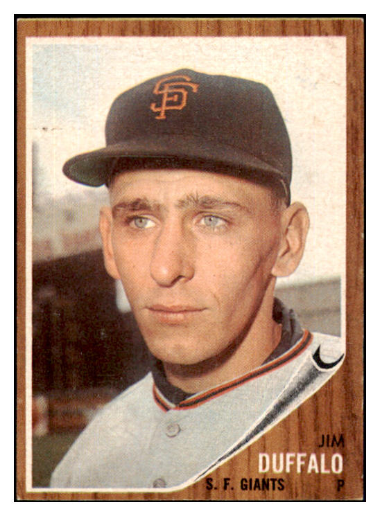 1962 Topps Baseball #578 Jim Duffalo Giants EX-MT 454933