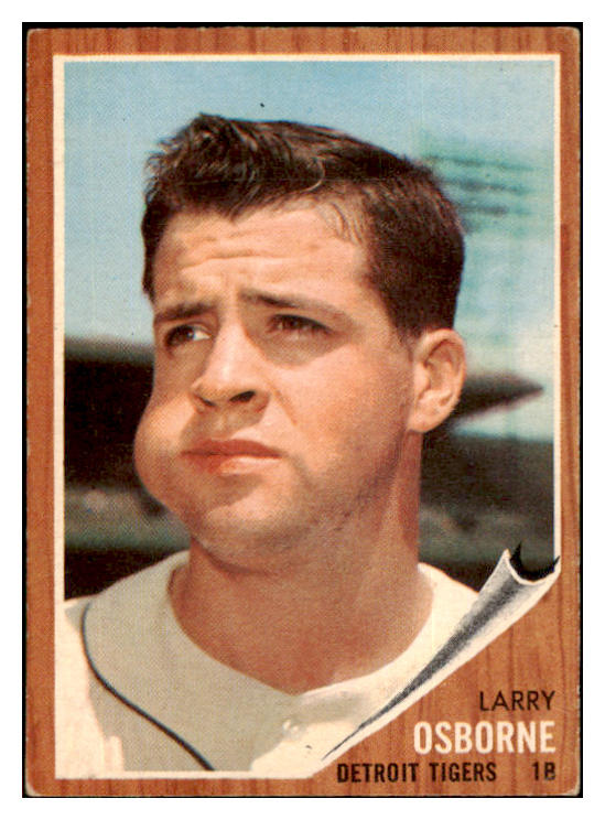 1962 Topps Baseball #583 Larry Osborne Tigers VG-EX 454943
