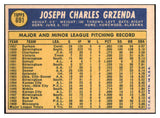 1970 Topps Baseball #691 Joe Grzenda Senators VG-EX 454980