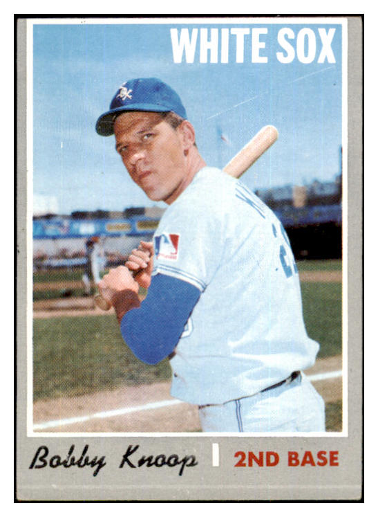 1970 Topps Baseball #695 Bobby Knoop White Sox EX 455000