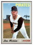 1970 Topps Baseball #703 Lou Marone Pirates EX-MT 455009