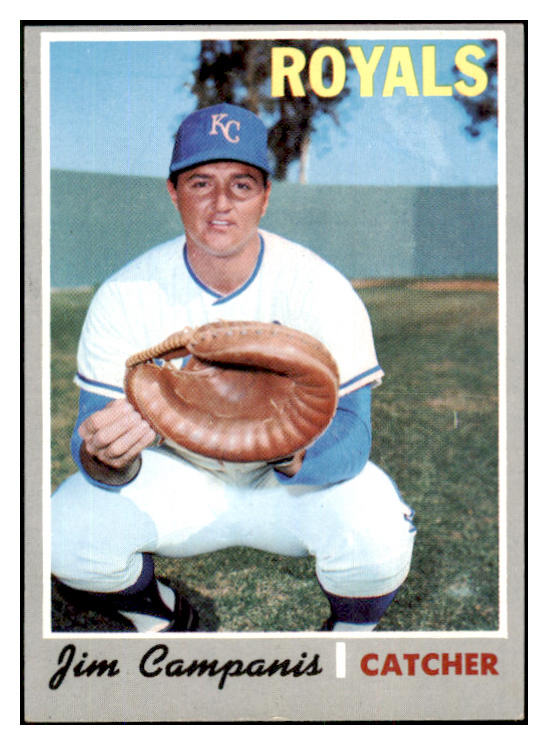 1970 Topps Baseball #671 Jim Campanis Royals EX-MT 455035