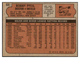 1972 Topps Baseball #681 Bobby Pfeil Red Sox EX-MT 455047