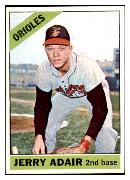 1966 Topps Baseball #533 Jerry Adair Orioles NR-MT 455082