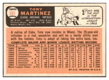 1966 Topps Baseball #581 Tony Martinez Indians NR-MT 455230