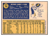 1970 Topps Baseball #709 Mike Fiore Royals VG-EX 455293