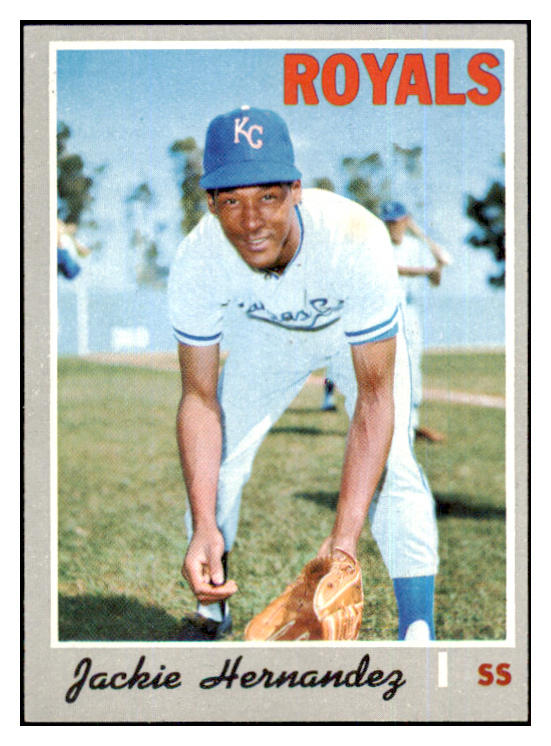 1970 Topps Baseball #686 Jackie Hernandez Royals VG-EX 455309