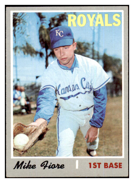 1970 Topps Baseball #709 Mike Fiore Royals EX-MT 455330