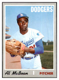 1970 Topps Baseball #641 Al Mcbean Dodgers VG-EX 455354