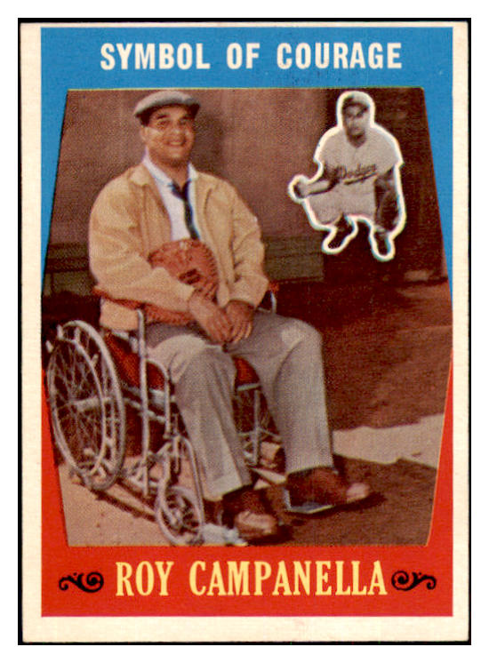 1959 Topps Baseball #550 Roy Campanella Dodgers EX-MT 455403