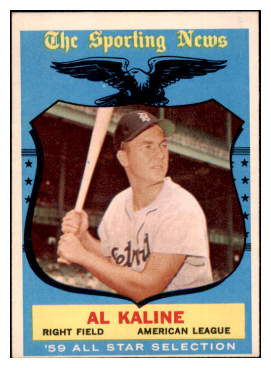 1959 Topps Baseball #562 Al Kaline A.S. Tigers NR-MT oc 455404