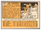1963 Topps Baseball #115 Carl Yastrzemski Red Sox EX-MT 455417