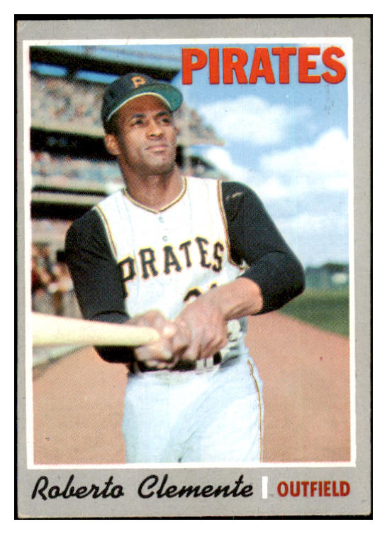 1970 Topps Baseball #350 Roberto Clemente Pirates EX-MT 455442