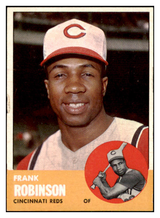 1963 Topps Baseball #400 Frank Robinson Reds NR-MT 455447
