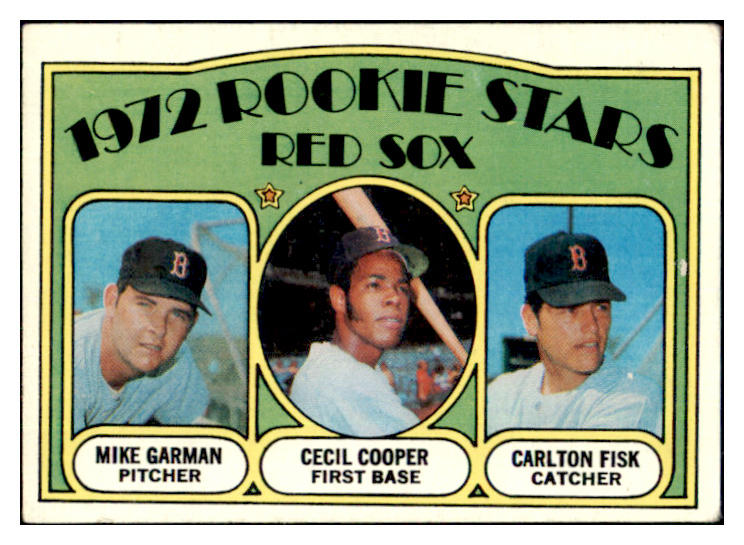 1972 Topps Baseball #079 Carlton Fisk Red Sox VG-EX 455479