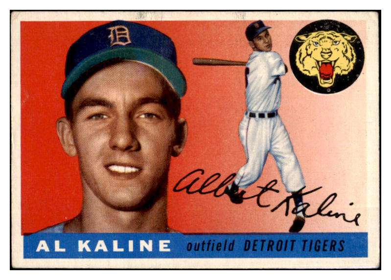 1955 Topps Baseball #004 Al Kaline Tigers VG-EX 455507