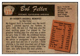 1955 Bowman Baseball #134 Bob Feller Indians Good 455513