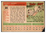 1955 Topps Baseball #028 Ernie Banks Cubs FR-GD 455514