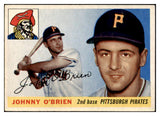 1955 Topps Baseball #135 Johnny O'Brien Pirates EX-MT 455558