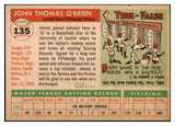 1955 Topps Baseball #135 Johnny O'Brien Pirates EX-MT 455558