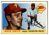 1955 Topps Baseball #130 Mayo Smith Phillies EX-MT 455562