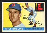 1955 Topps Baseball #091 Milt Bolling Red Sox EX-MT 455586