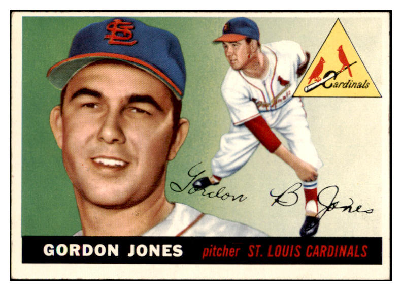 1955 Topps Baseball #078 Gordon Jones Cardinals EX-MT 455596