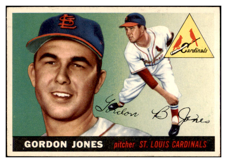 1955 Topps Baseball #078 Gordon Jones Cardinals EX-MT 455597