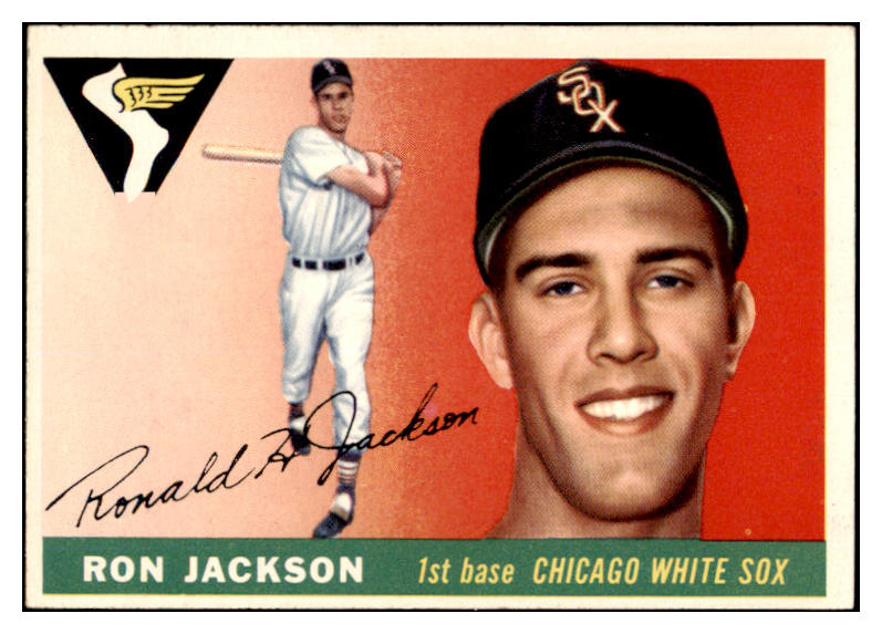 1955 Topps Baseball #066 Ron Jackson White Sox EX-MT 455602