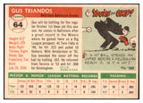 1955 Topps Baseball #064 Gus Triandos Orioles EX-MT 455605