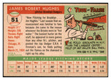 1955 Topps Baseball #051 Jim Hughes Dodgers EX-MT 455613