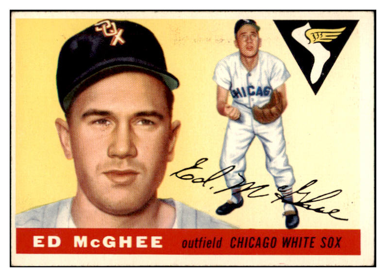 1955 Topps Baseball #032 Ed McGhee White Sox EX-MT 455628