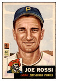 1953 Topps Baseball #074 Joe Rossi Pirates EX-MT 455696