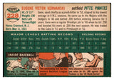 1954 Topps Baseball #228 Gene Hermanski Pirates NR-MT 455741