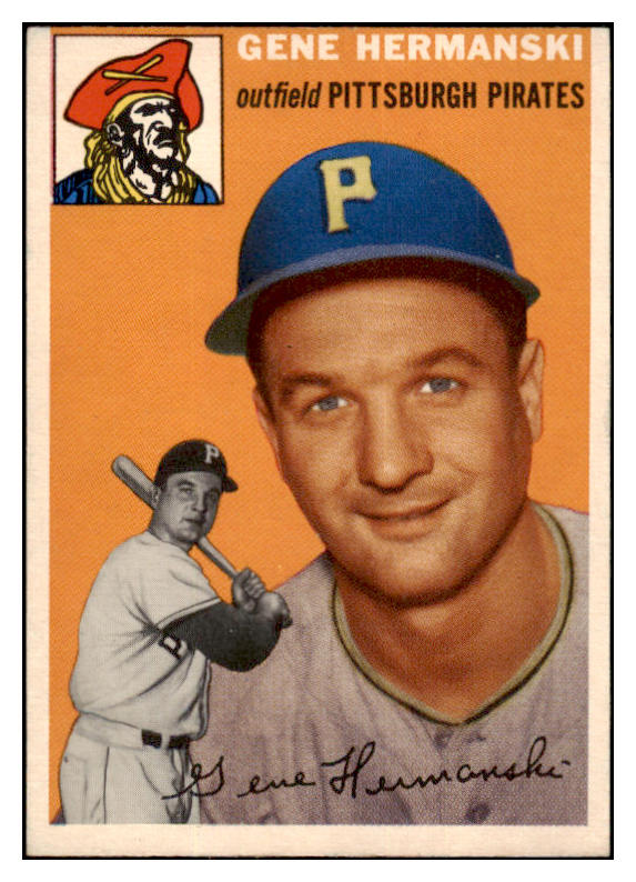 1954 Topps Baseball #228 Gene Hermanski Pirates EX-MT 455743