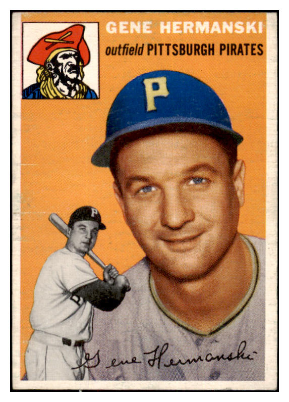 1954 Topps Baseball #228 Gene Hermanski Pirates EX-MT 455744