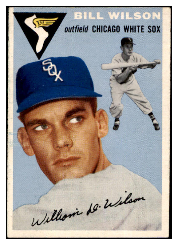 1954 Topps Baseball #222 Bill Wilson White Sox EX-MT 455752