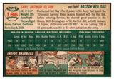 1954 Topps Baseball #186 Karl Olson Red Sox EX-MT 455818