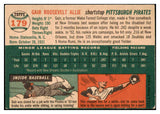 1954 Topps Baseball #179 Gair Allie Pirates EX-MT 455834